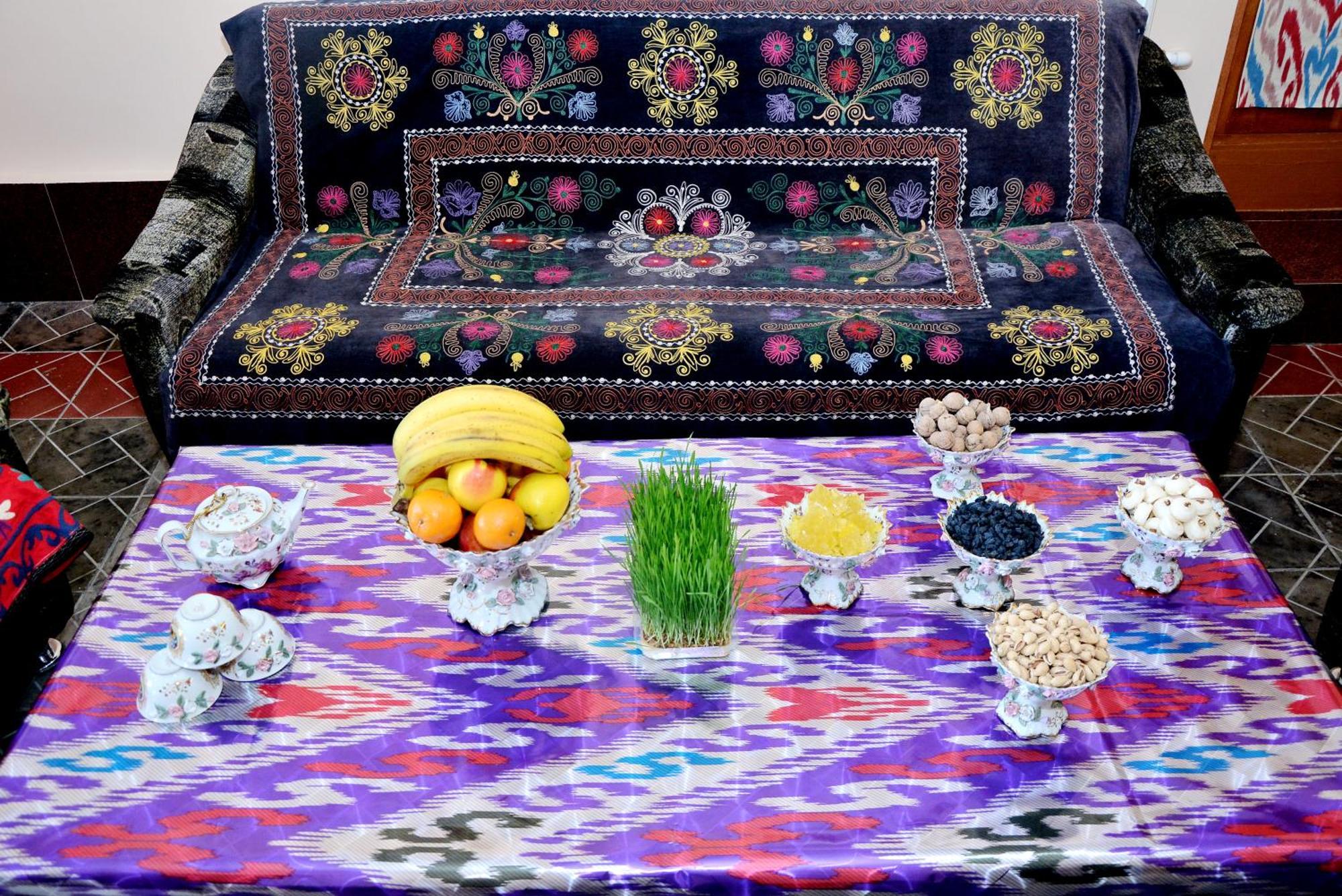 Nurobod Guesthouse Bukhara Bagian luar foto